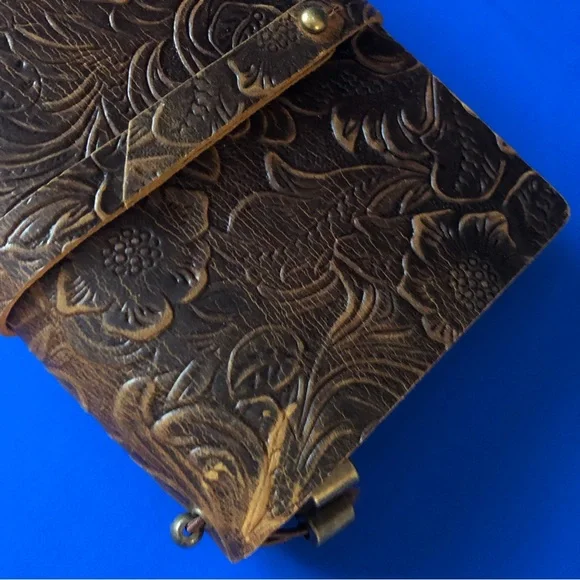 Brown Leather Notebook - Picture 3 of 16